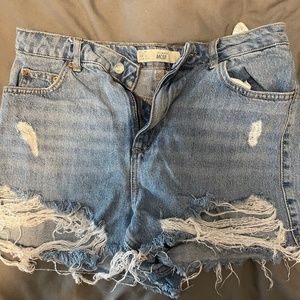 Top shop mom shorts